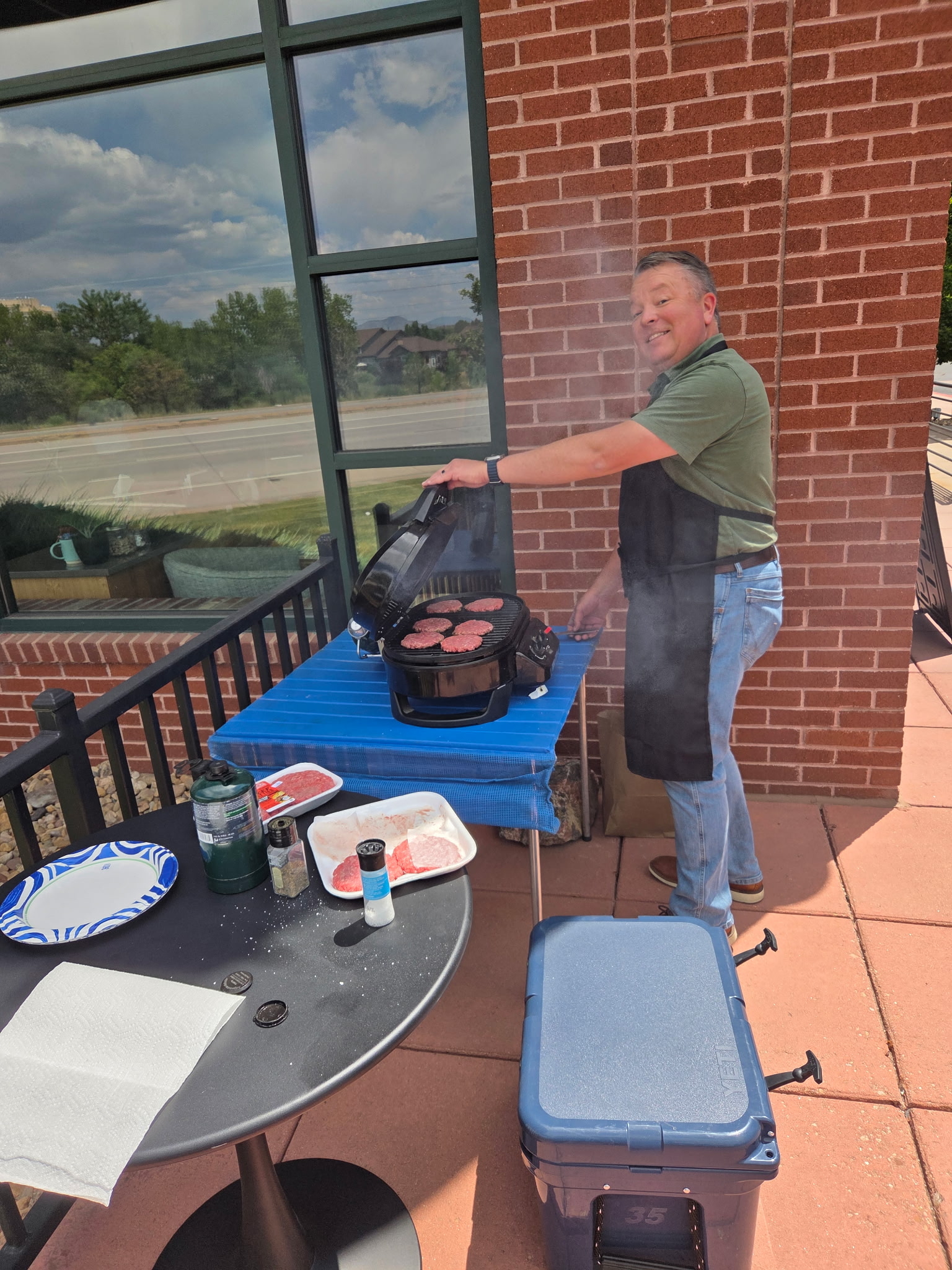 Littleton grill out1